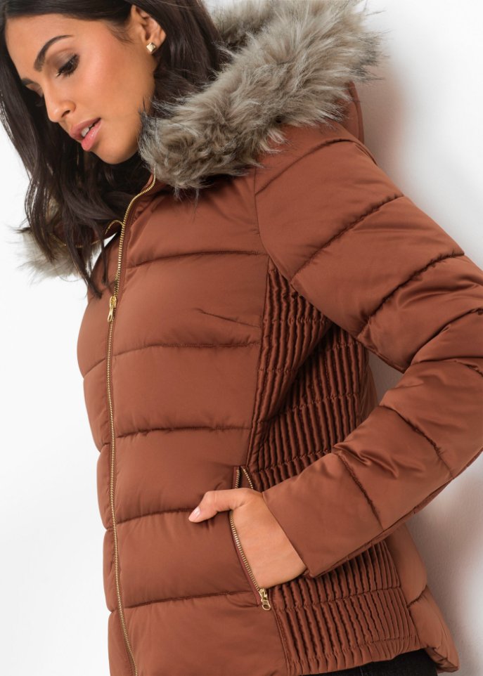 Leichte Steppjacke aus recycelt Polyester