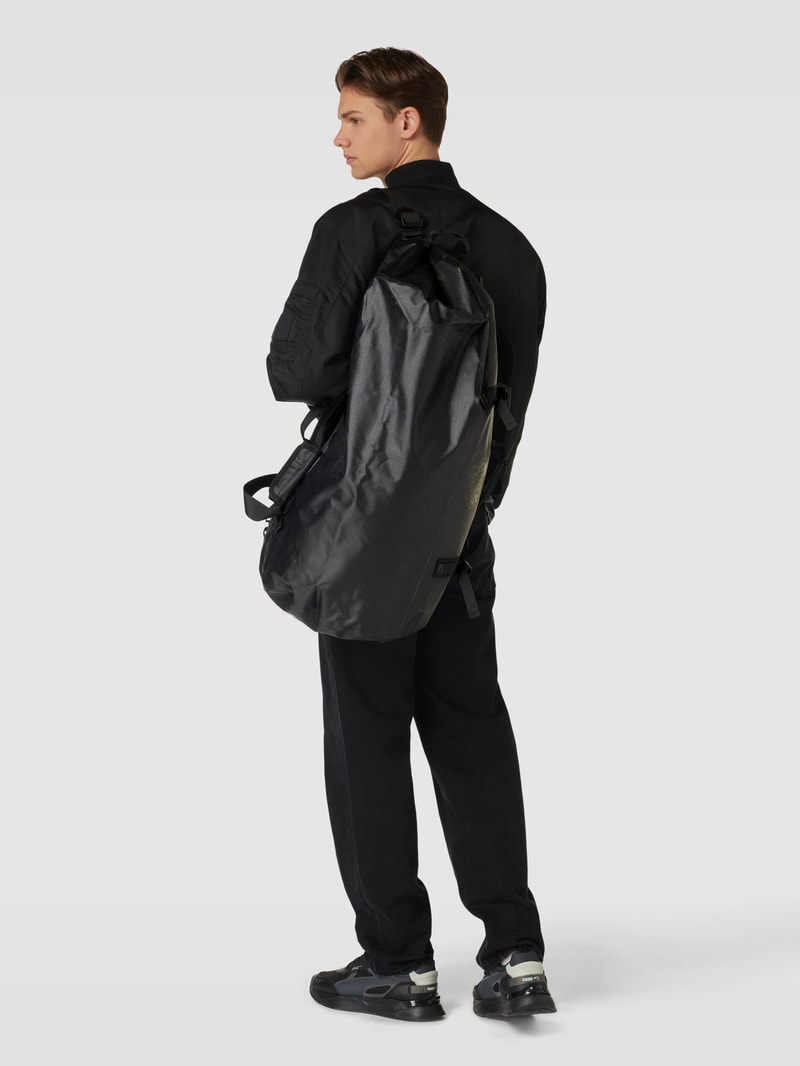 Weekender mit Label-Detail Modell 'SURF SERIES' in schwarz