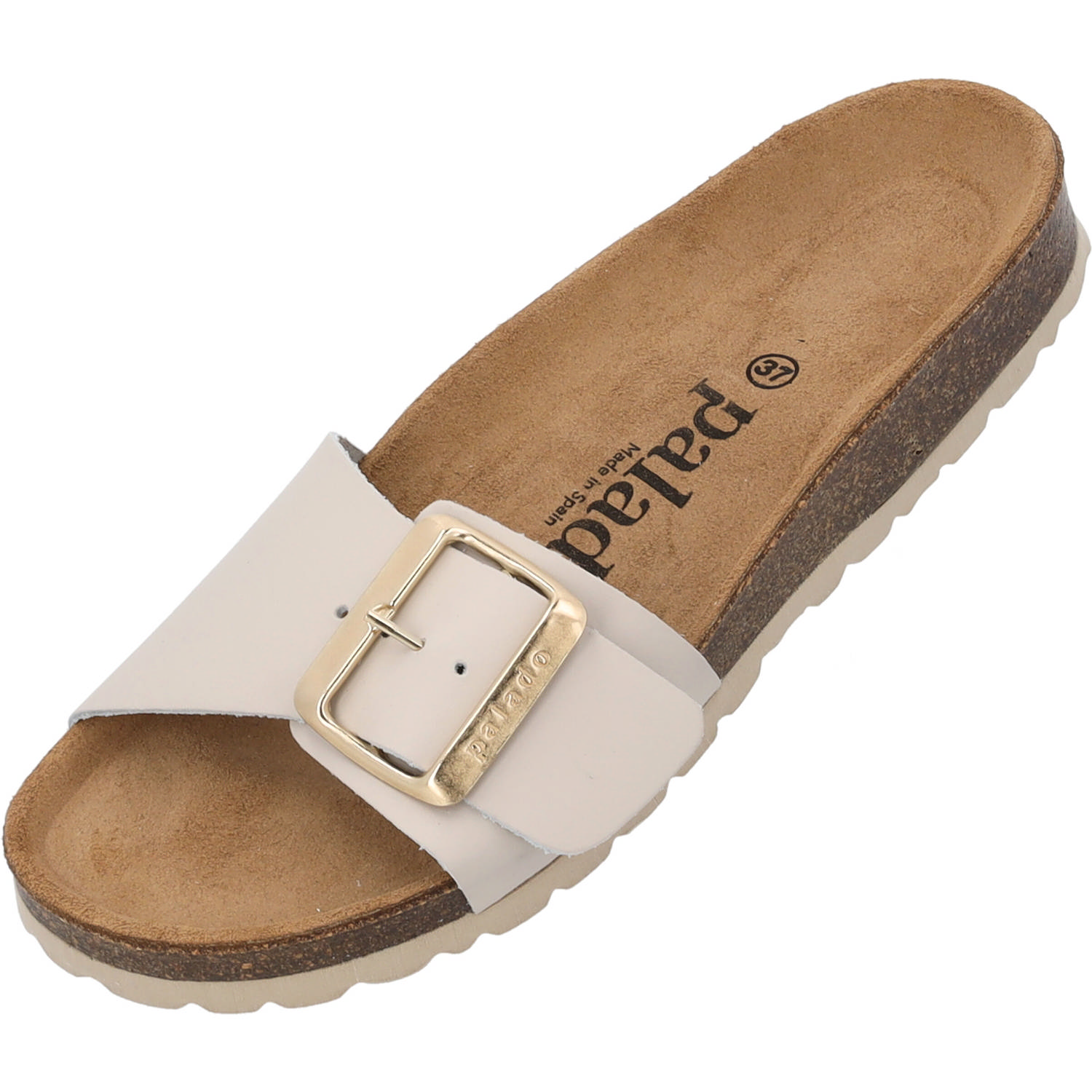 Palado Malta EGS Matt Premium Leather, Pantoletten, Damen, Beige