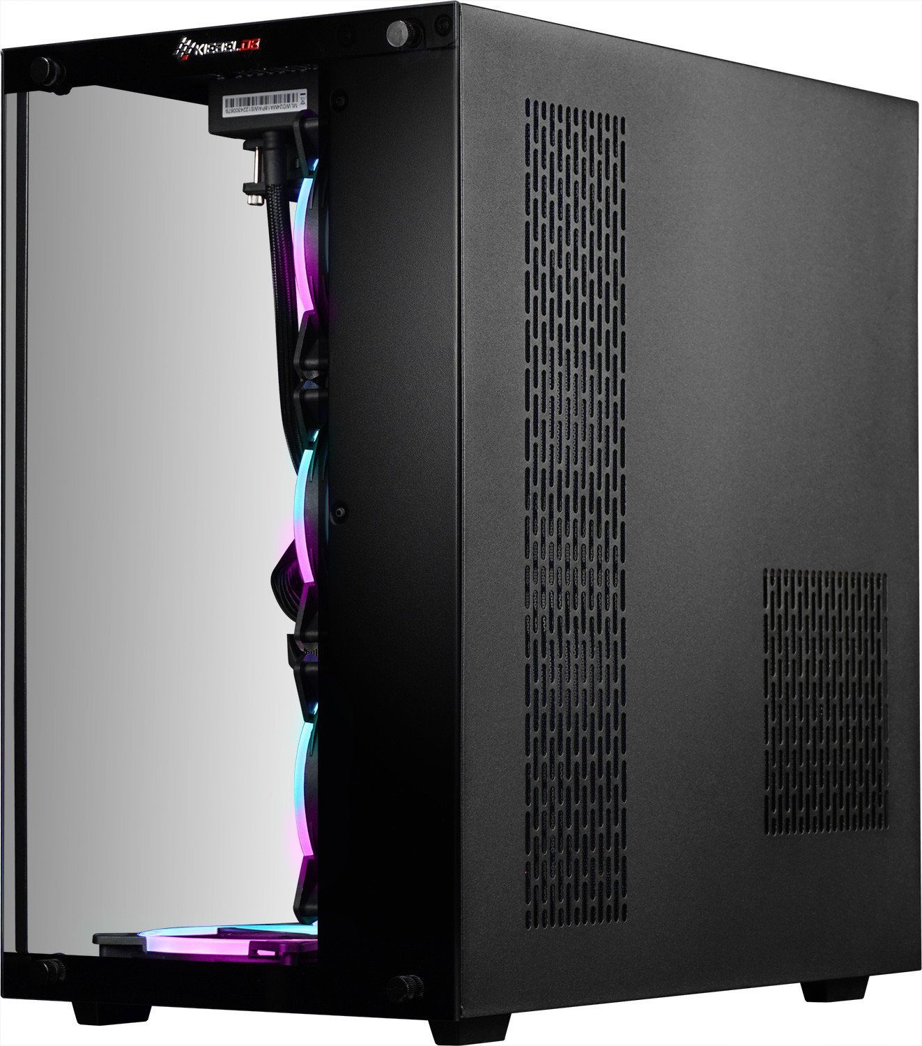 Kiebel Panorama Gaming-PC (Intel Core i9 Intel Core i9-11900KF, RTX 4070 Ti, 32 GB RAM, 2000 GB SSD, Wasserkühlung, RGB-Beleuchtung)