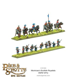 Pike & Shotte Epic Battles - Montrose's Scottish Royalists Starter Army