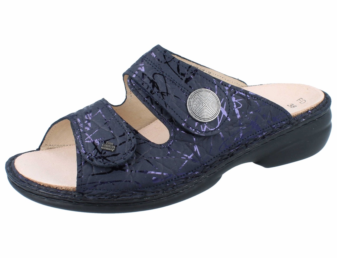 FINN COMFORT Pantoletten blau