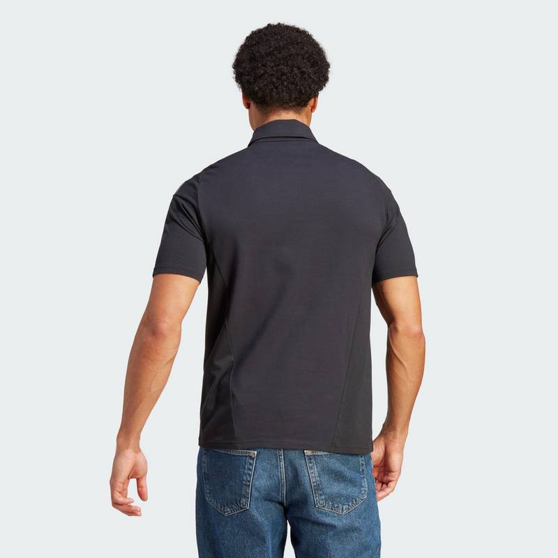 adidas All Blacks Rugby Poloshirt T-Shirt Herren