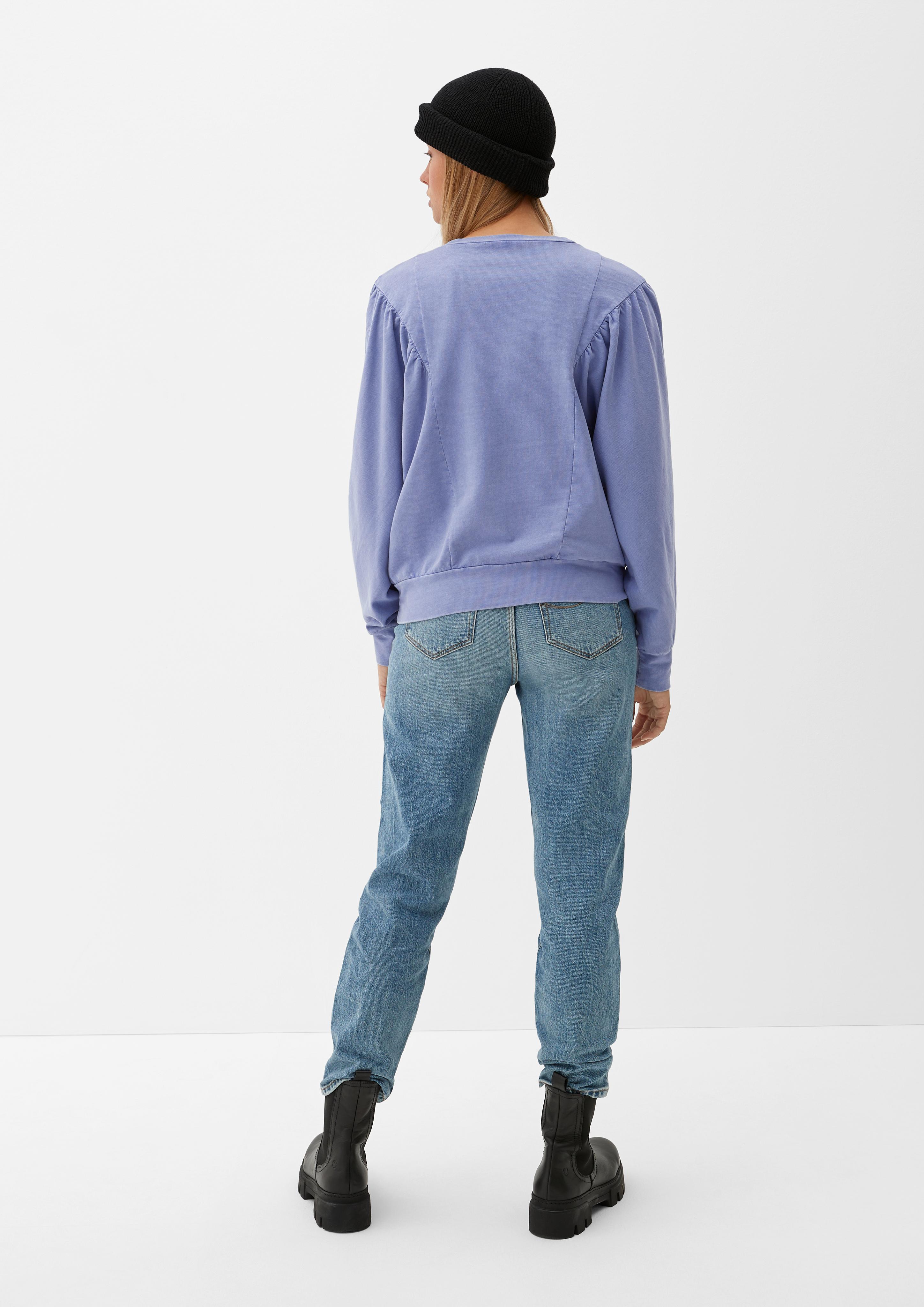 Sweatshirt in melierter Optik  2126092-4807