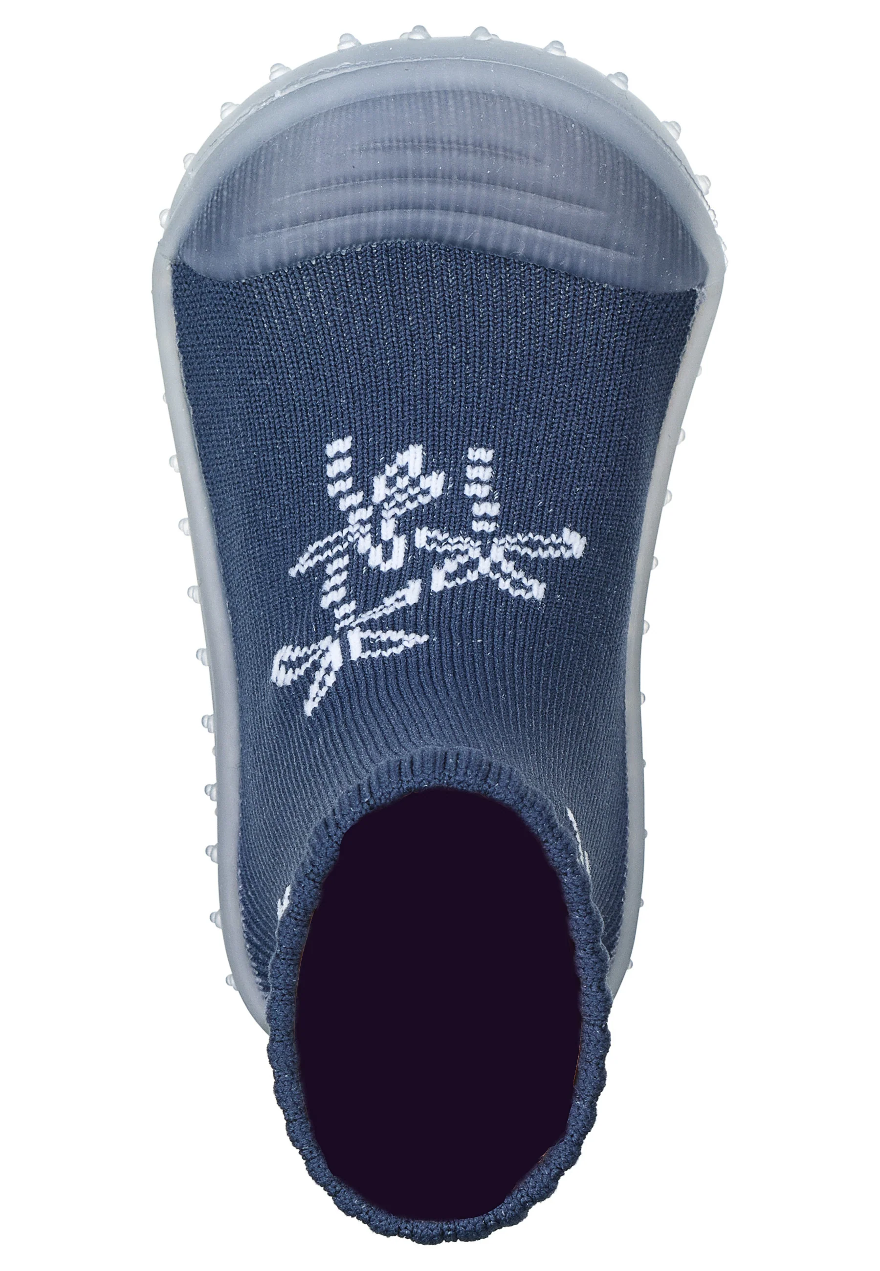 Adventure socks mit Motiv Palme in blau