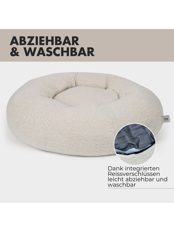 PAW WOW Hundebett LENI Bouclé Beige günstig kaufen