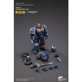 Warhammer 40k Actionfigur 1/18 Ultramarines Primaris Lieutenant Amulius 12 cm