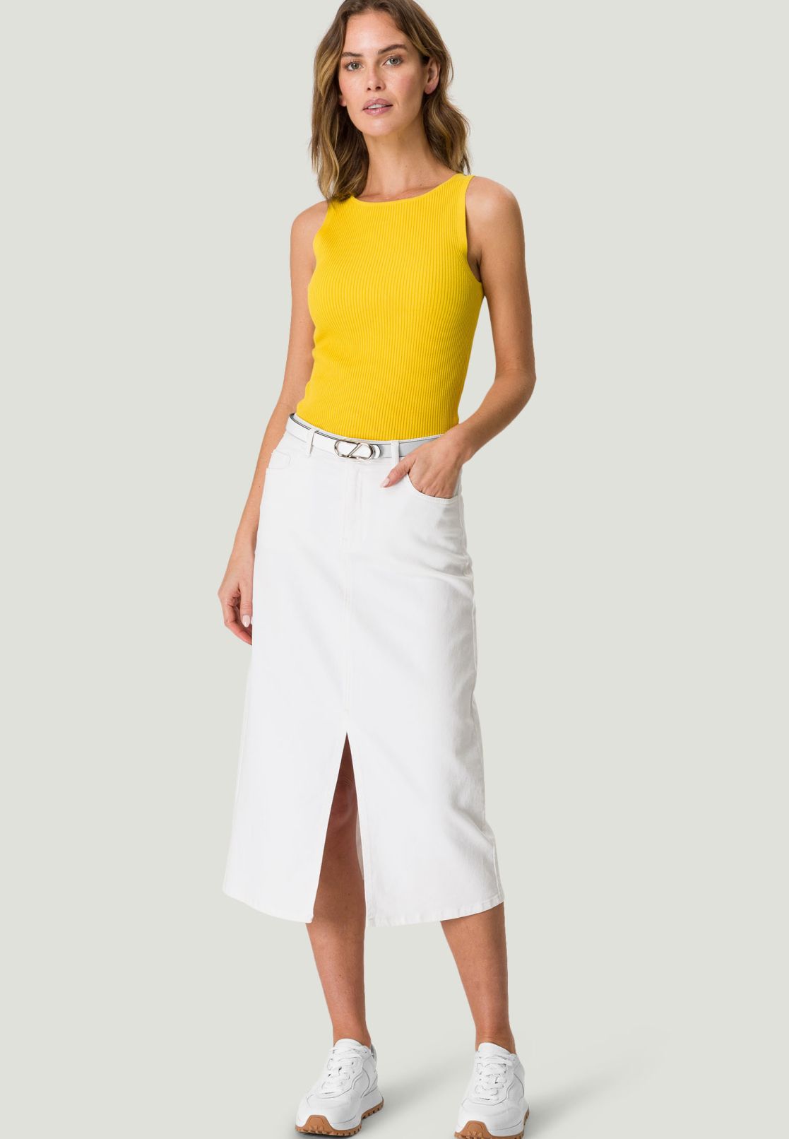 Jeansrock Midi Länge