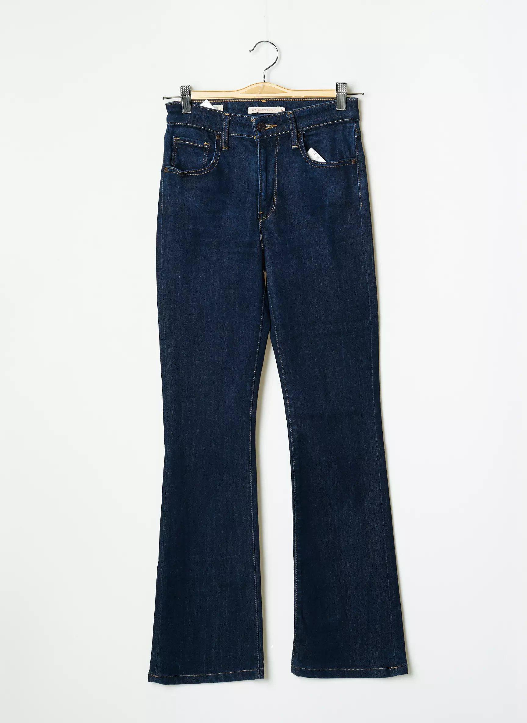 Levis Jeans Bootcut Femme couleur bleu