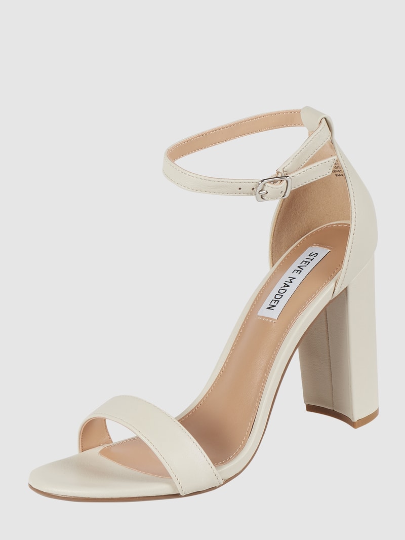 Sandalette aus Leder Modell 'Carrson' in offwhite