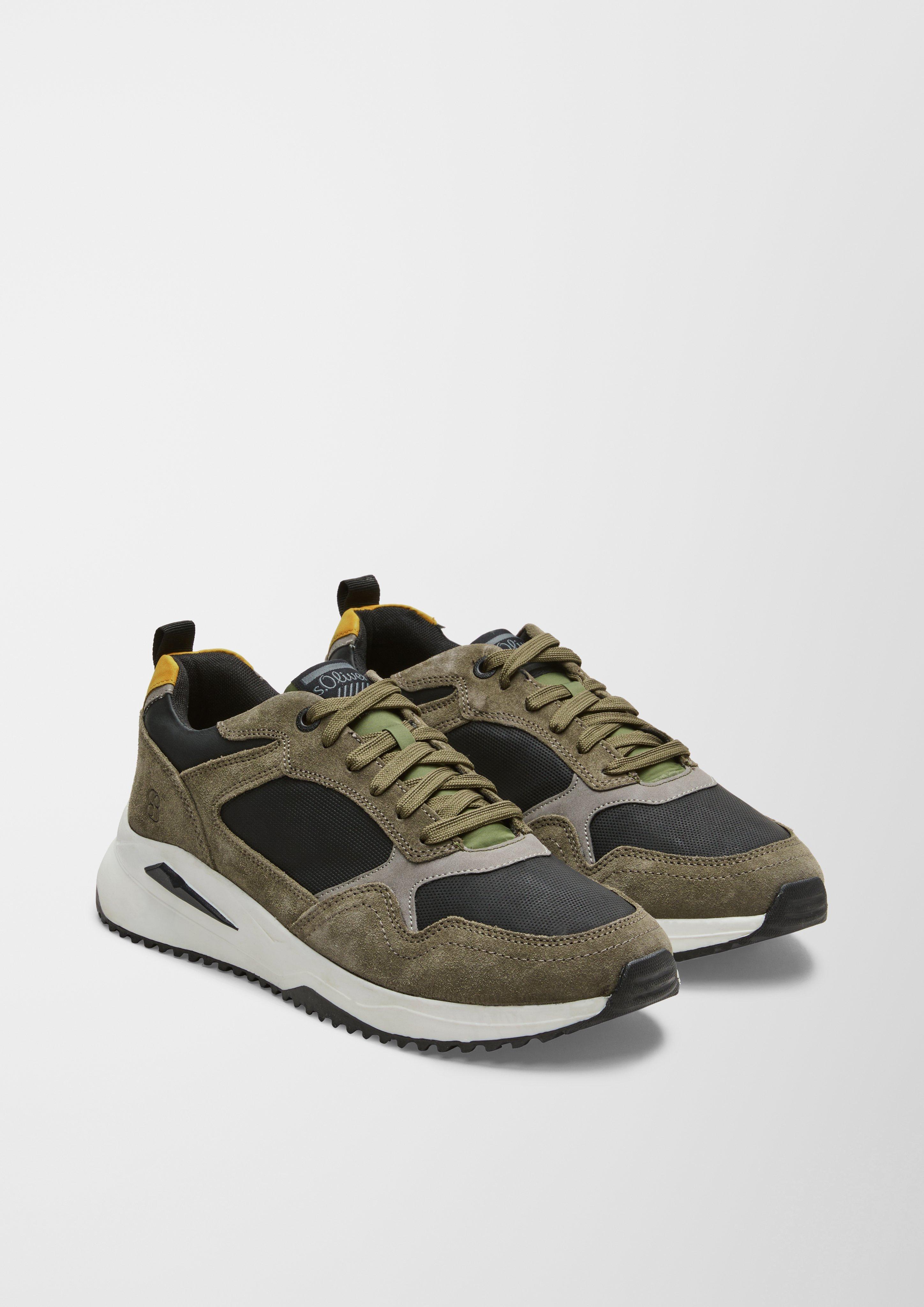Sneaker aus Ledermix  6007303-730