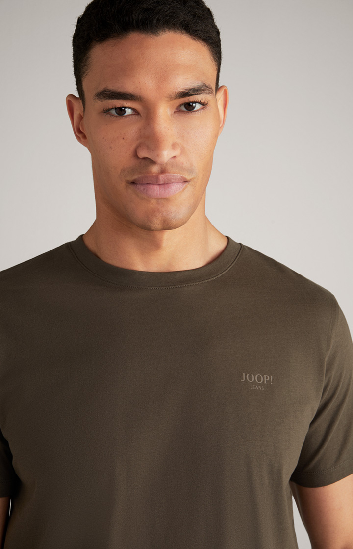 T-Shirt Alphis in Braun