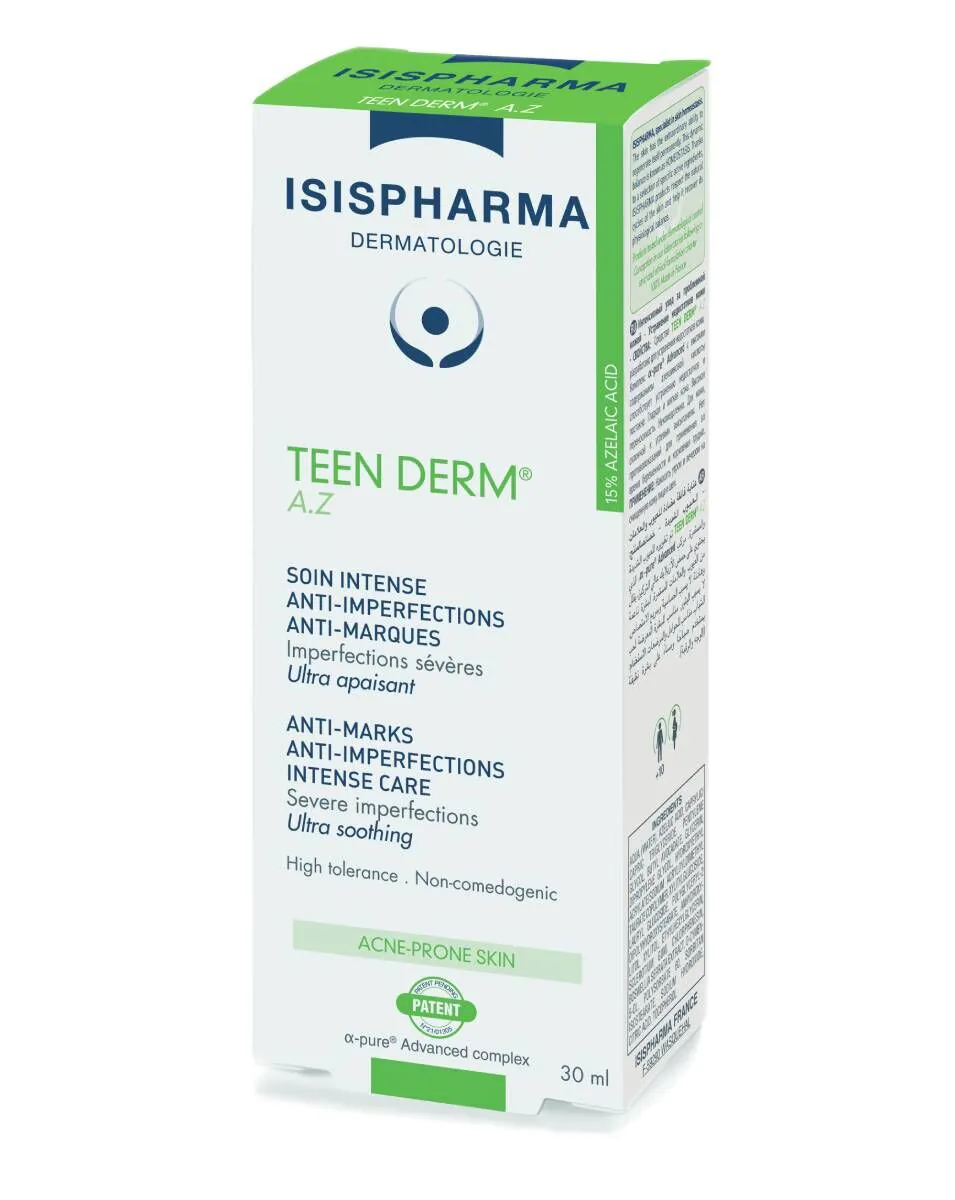 Isispharma Teen Derm AZ - Intenzivna njega protiv nepravilnosti i mrlja 30ml