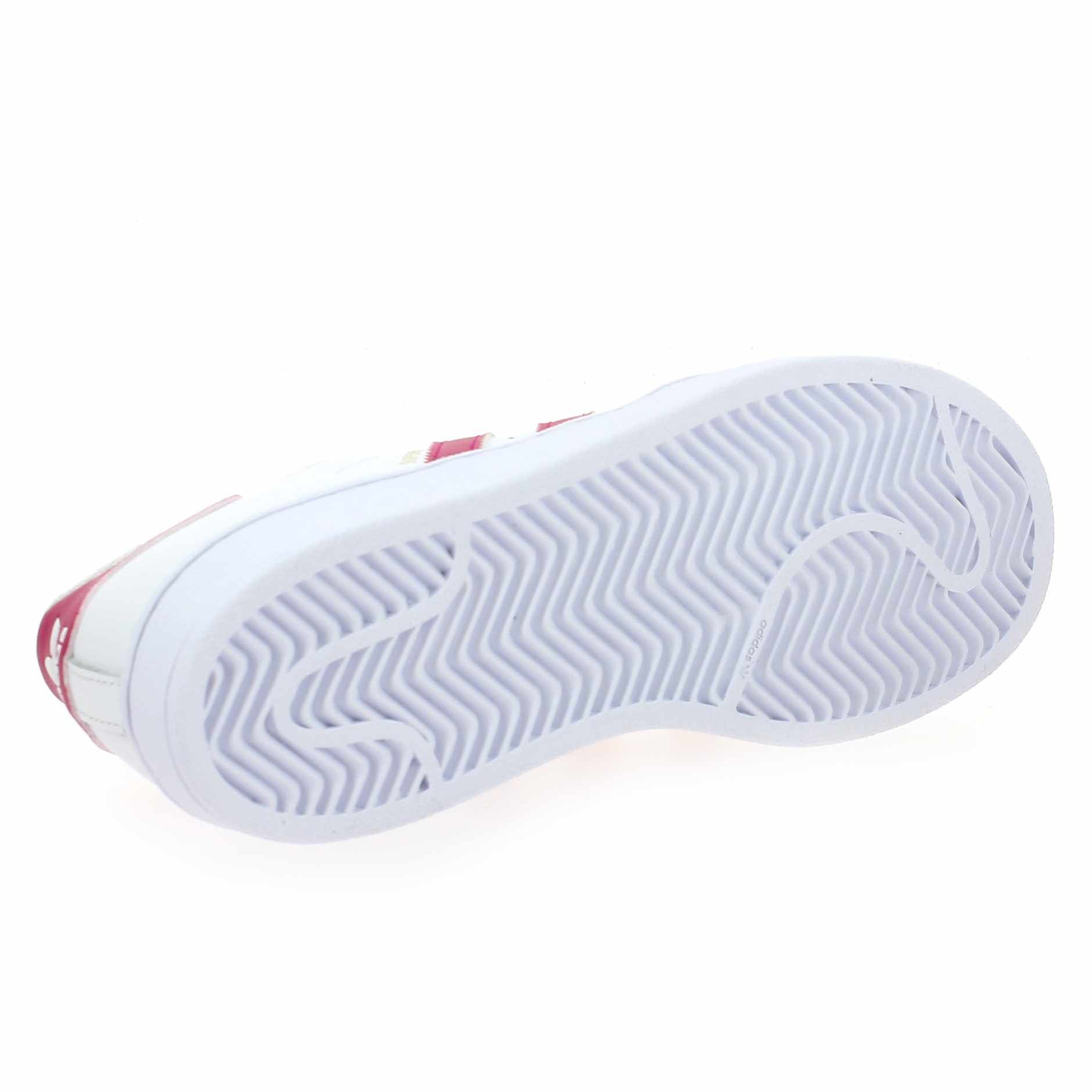 Adidas Originals  SUPERSTAR - Blanc Rose
