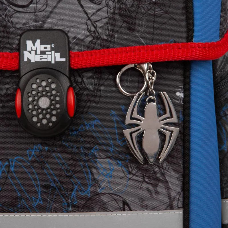 McNeill McNeill Disney Schulranzen-Set PERFECTO 5tlg. - MARVEL-SPIDER MAN