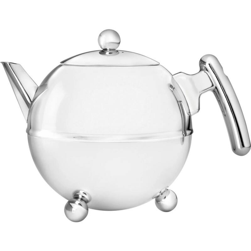 Bredemeijer Teekanne Bella Ronde 1,2l Edelstahl, chromfarb. 1304CH