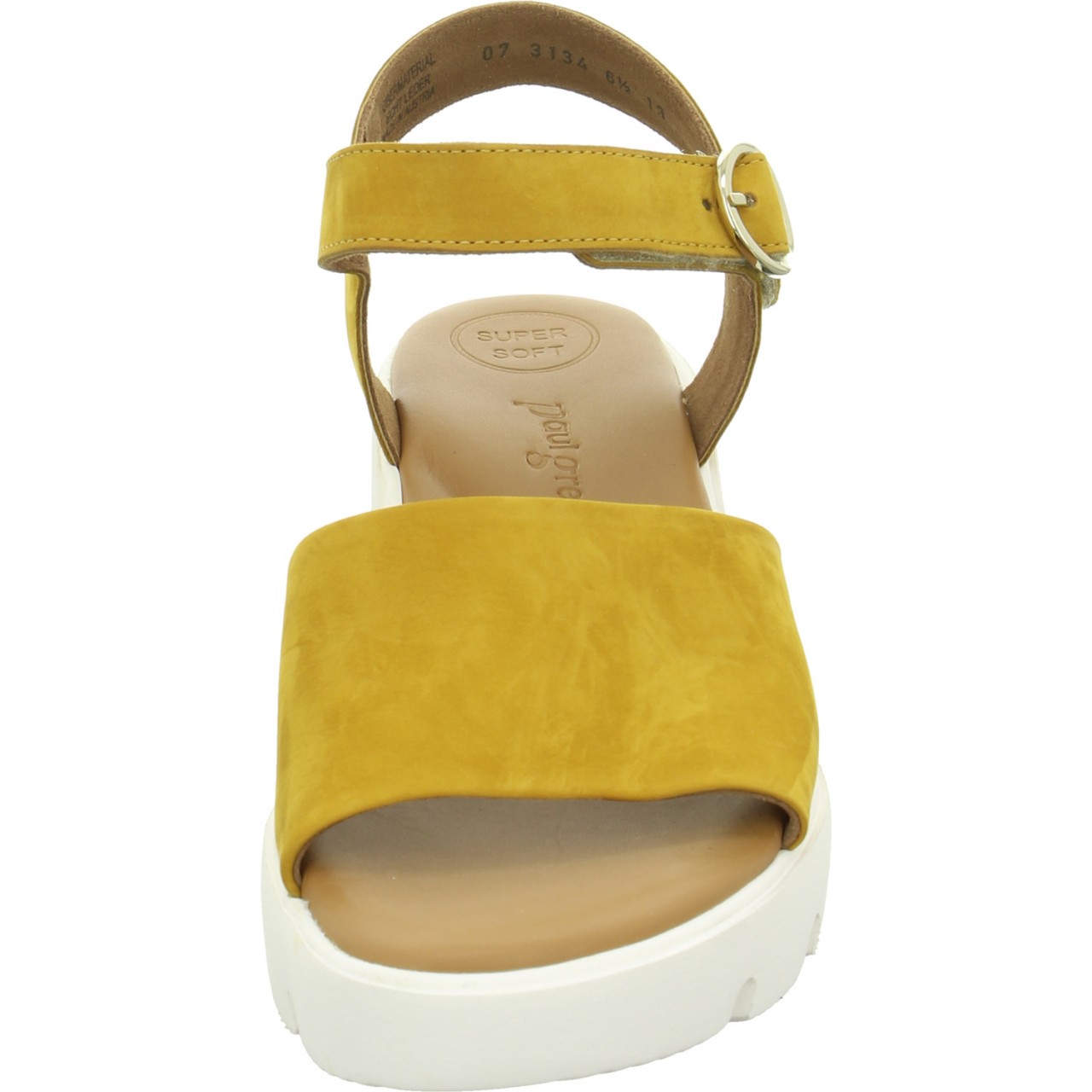 PAUL GREEN Klassische Sandalen gelb