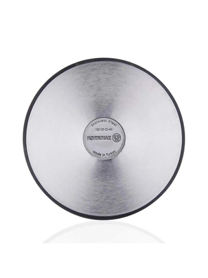 Korkmaz Korkmaz Proline Paella Bratpfanne ø36 cm - 18/10-Edelstahl - 6 L in Silber günstig kaufen 36 cm