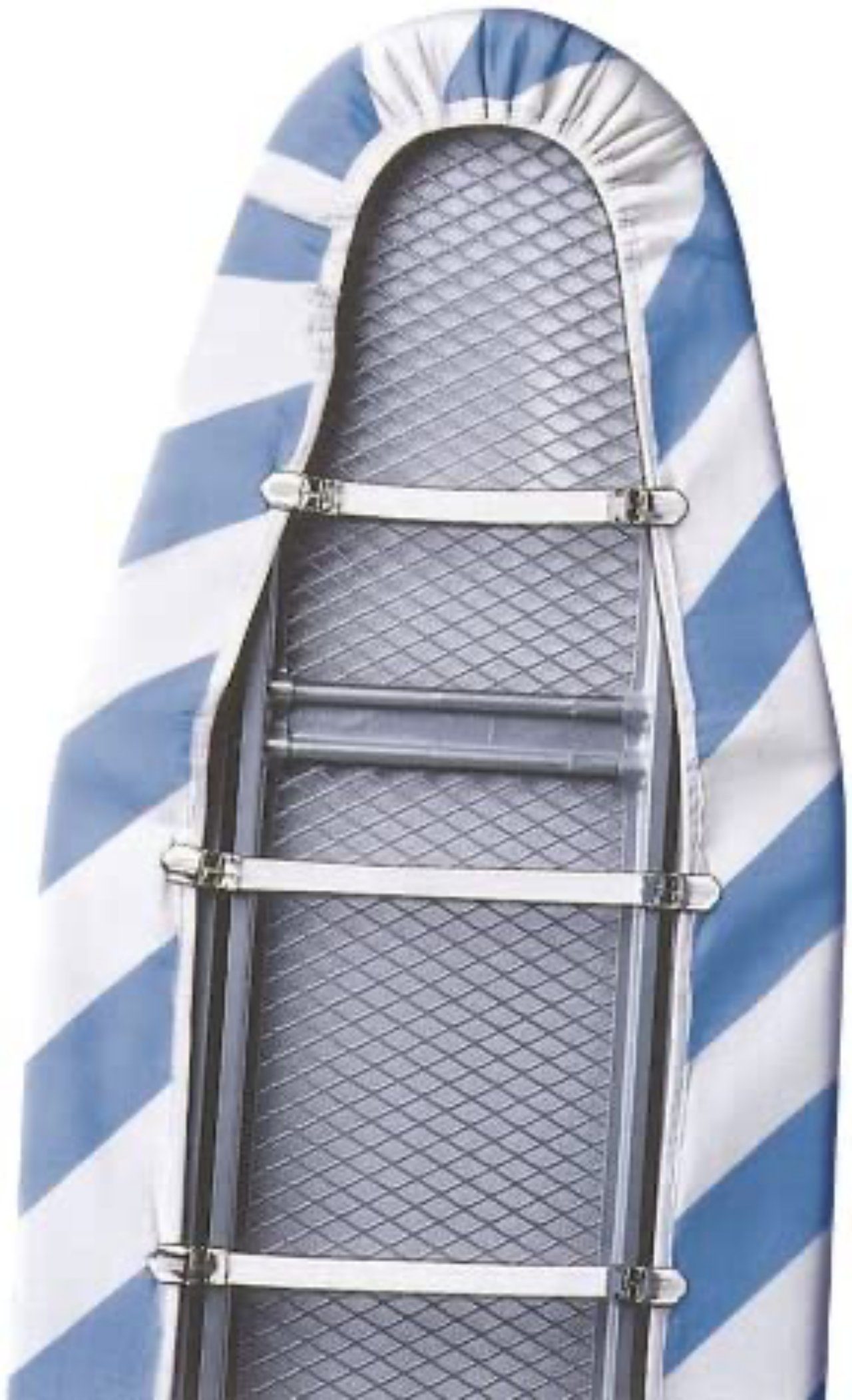 WENKO Bügelbrettbezug, Bügeltisch-Bezugspanner 3er Set - 3er Set, universal passend