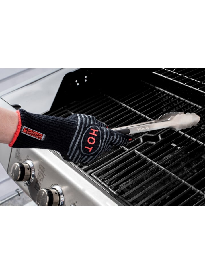 culinario Grillhandschuhe in schwarz | rot günstig kaufen onesize