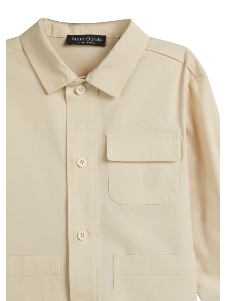 Marc O'Polo KIDS-BOYS Overshirt in CREAM günstig kaufen
