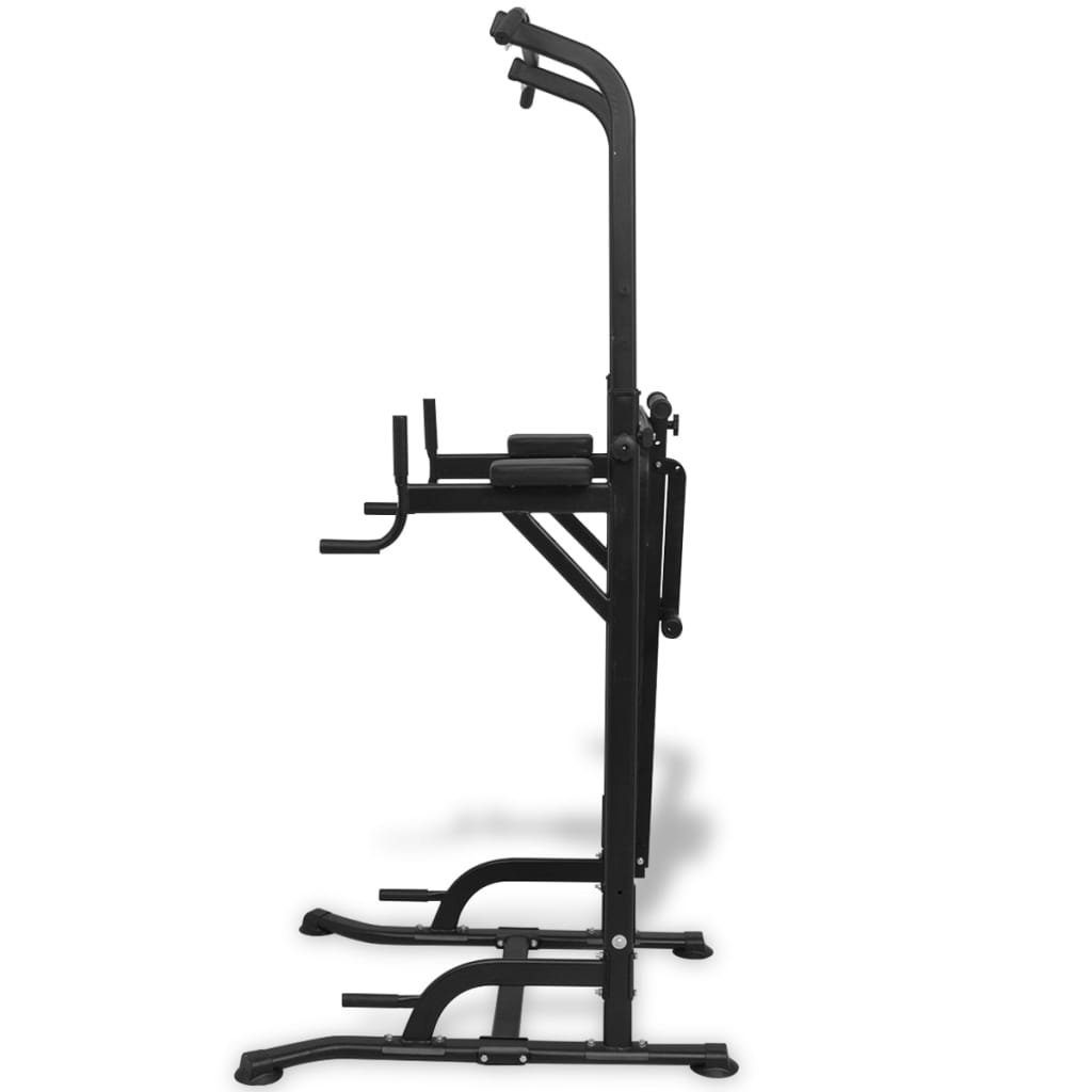 vidaXL Hantelbank Power Tower mit Sit-Up-Bank