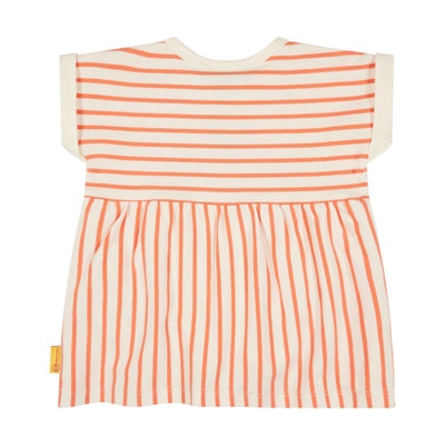 Body kurzarm, orange für Mädchen