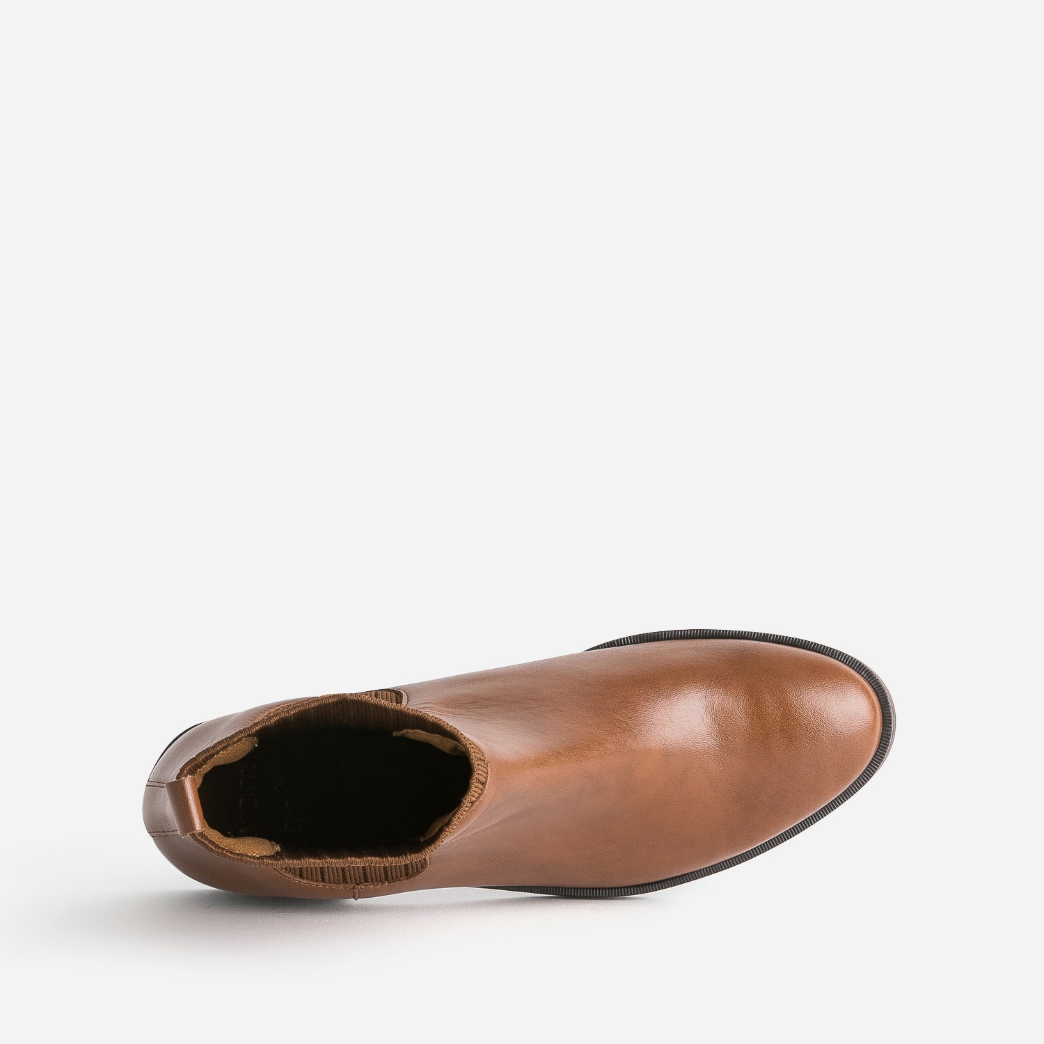 Chelsea boots ERAM FLEX cognac en cuir