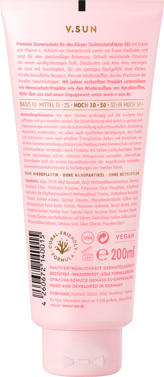 Sonnenmilch 'let's spend the day together', LSF 30, 200 ml
