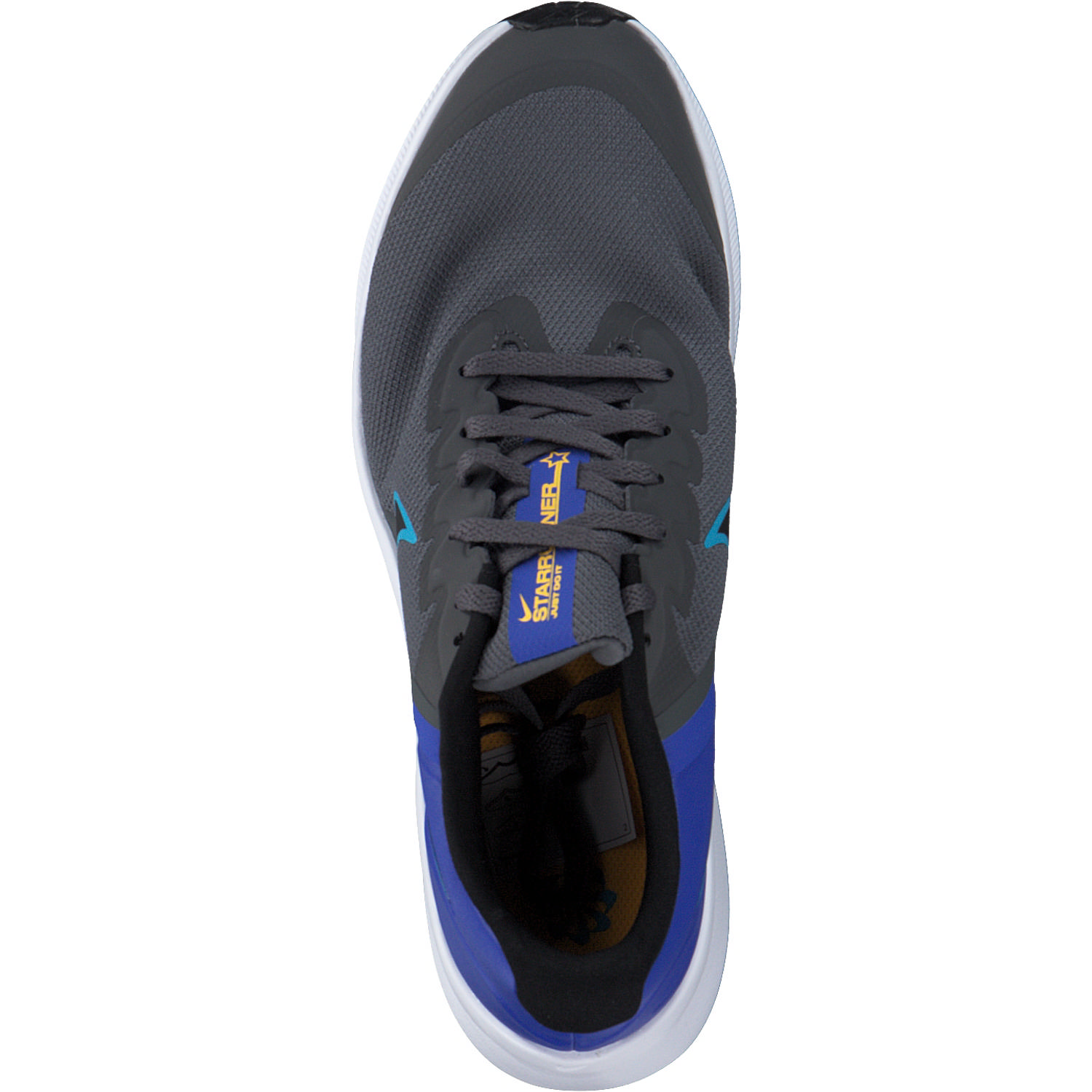 Nike Star Runner 3 DA2776 M, Sneakers Low, Herren, iron grey/black-blue lightning