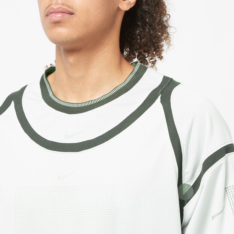 NIKE U NRG Ispa Longsleeve Top light silver/sequoia/alligator