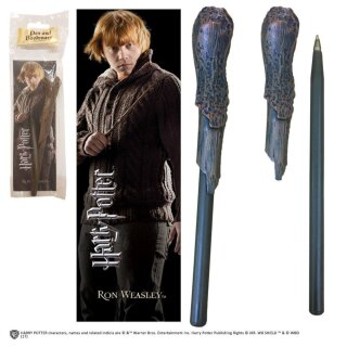 Harry Potter Kugelschreiber & Lesezeichen Ron Weasley