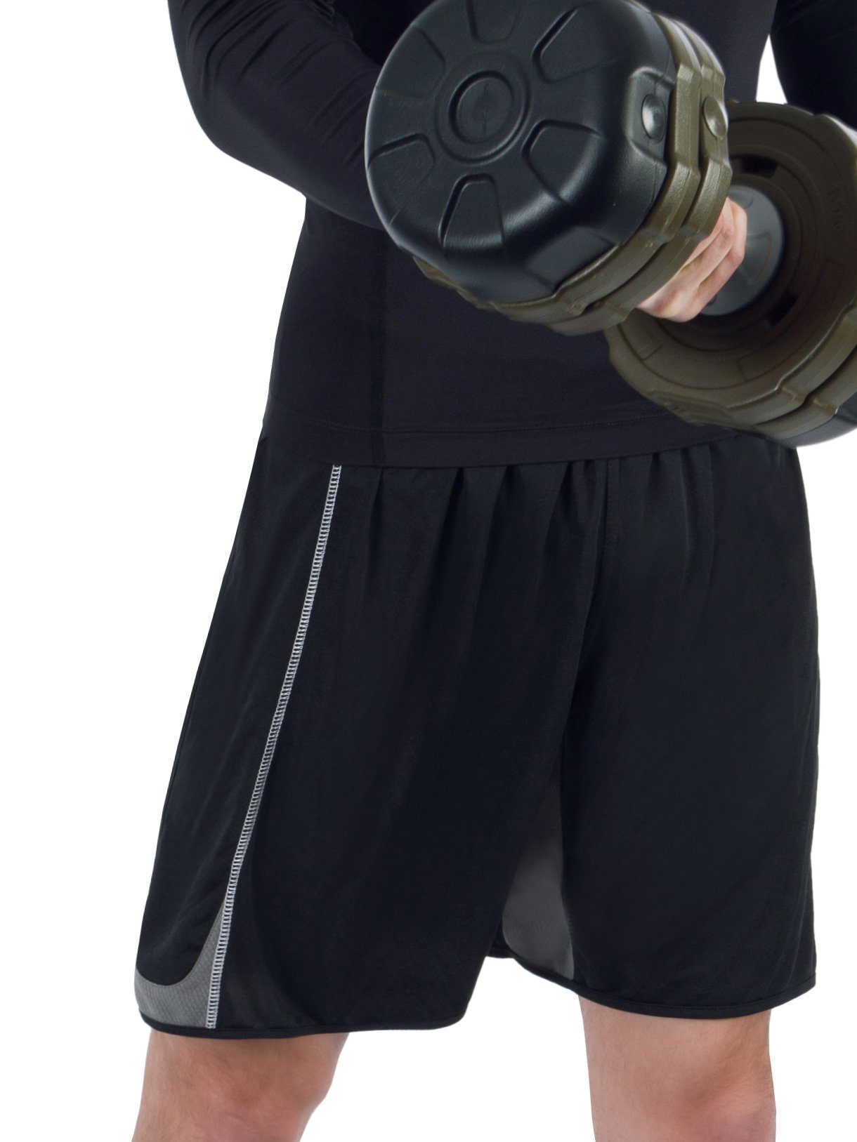 Zoomyo Sweatshorts Herren Mikrofaser Teamshorts Big Fun Besonders leichte, luftige Mikrofaser sorgt für ideales Hautklima