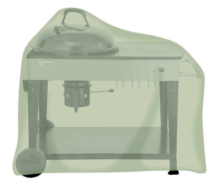 Tepro Universal Abdeckhaube - Kugelgrillwagen