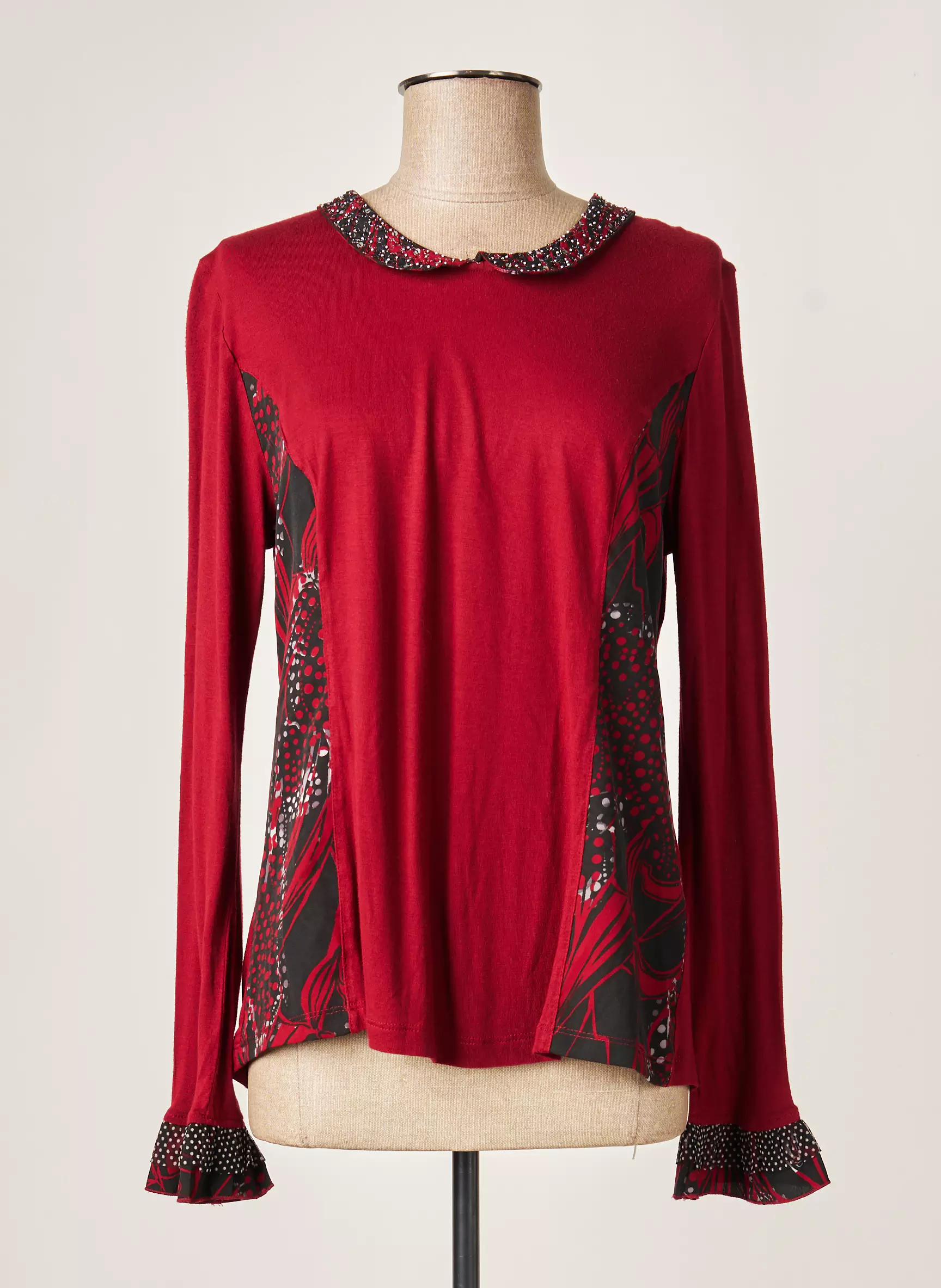Jac Jac Tshirts Femme couleur rouge