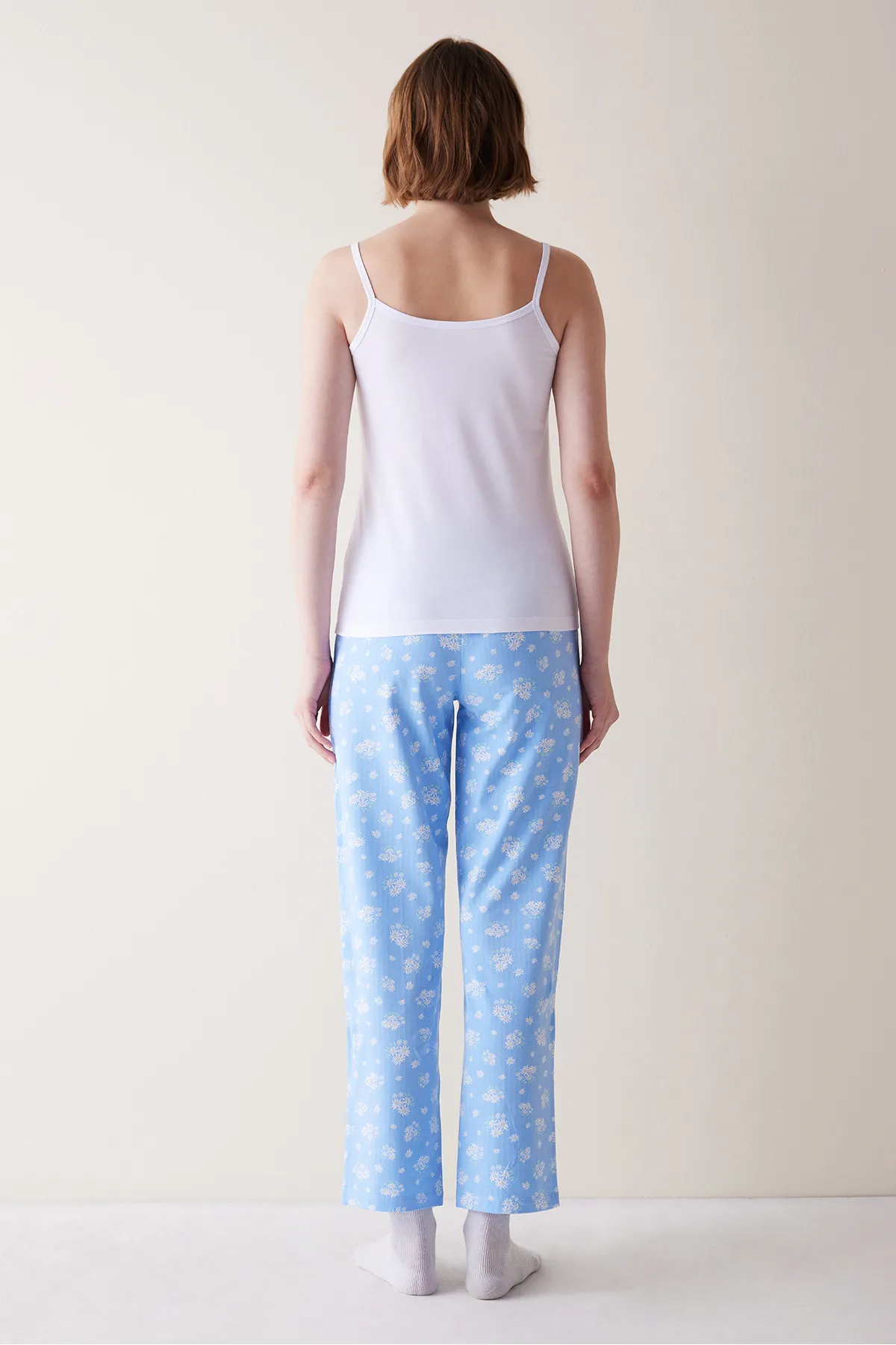 Penti  Daisy Blue Hosen-Pyjama-Set