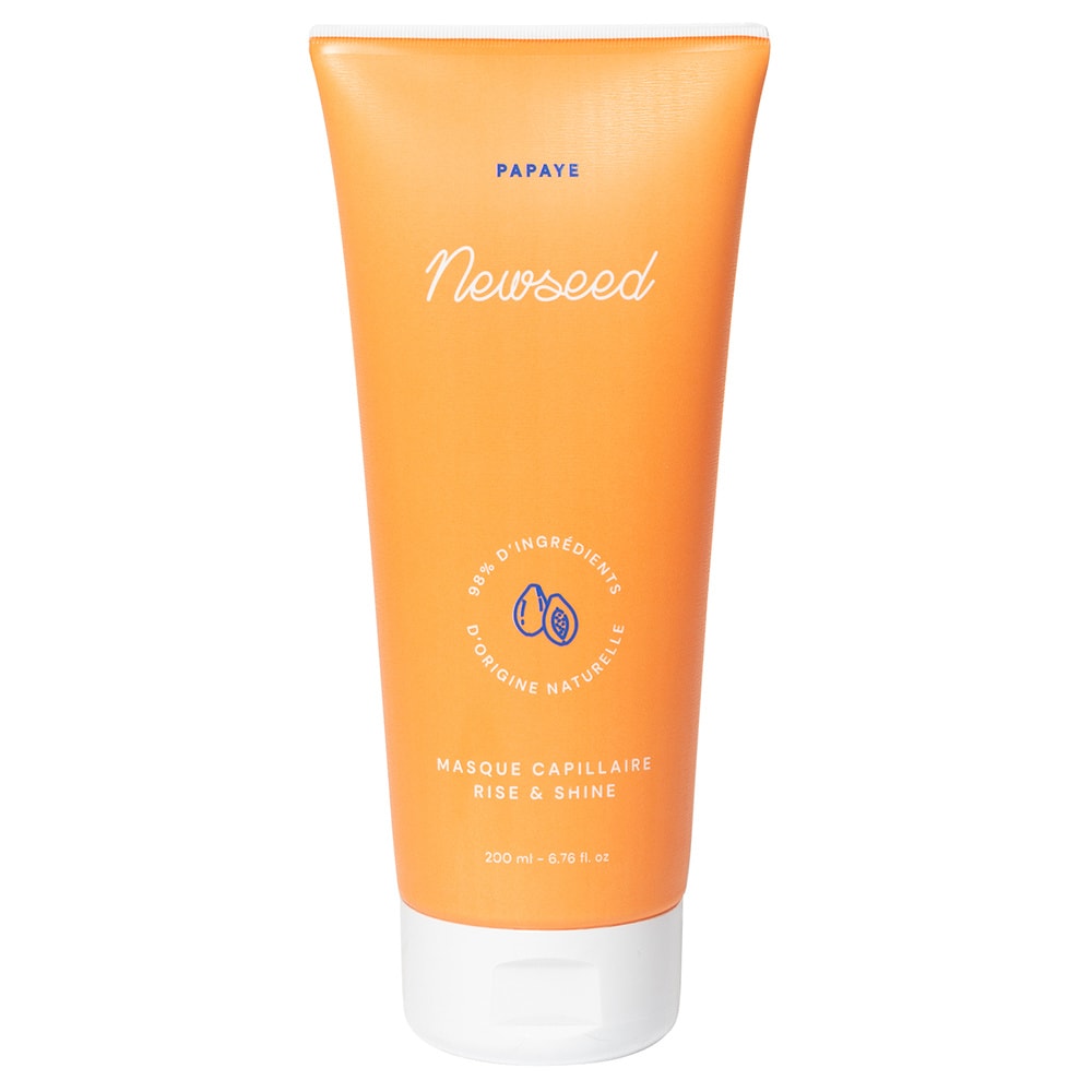 newseed Rise & Shine Masque capillaire nourrissant à la Papaye