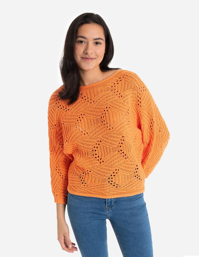 Strickpullover - Fledermausärmel