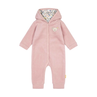 Strampler langarm, rosa für Mädchen