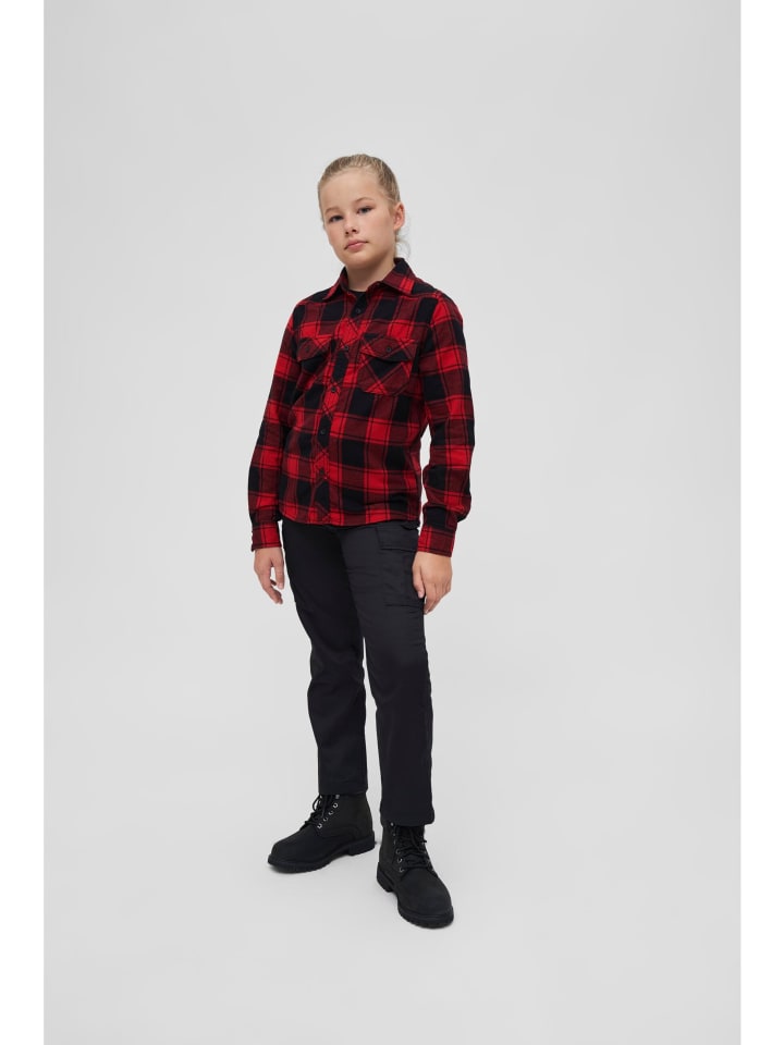 Brandit Brandit Hemden in red/black günstig kaufen