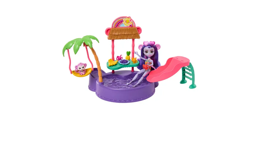 Enchantimals New Spring Monkey Pool