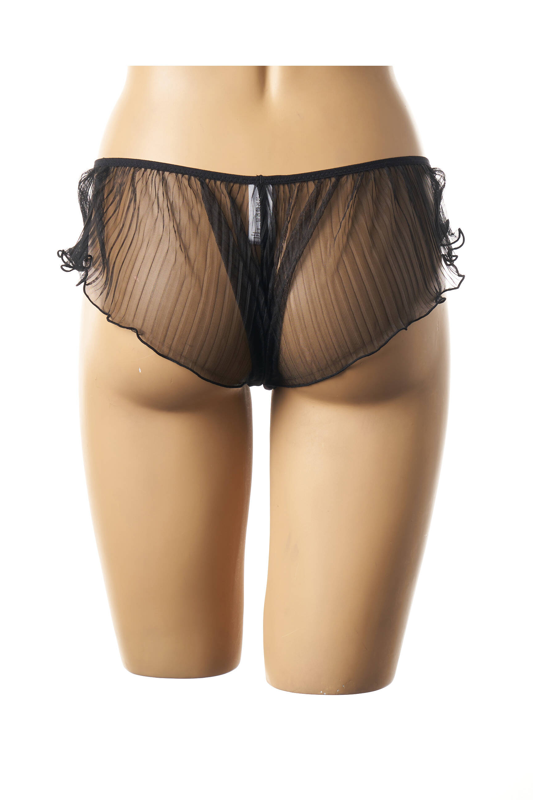Cache Coeur Lingerie Maternite Femme couleur noir