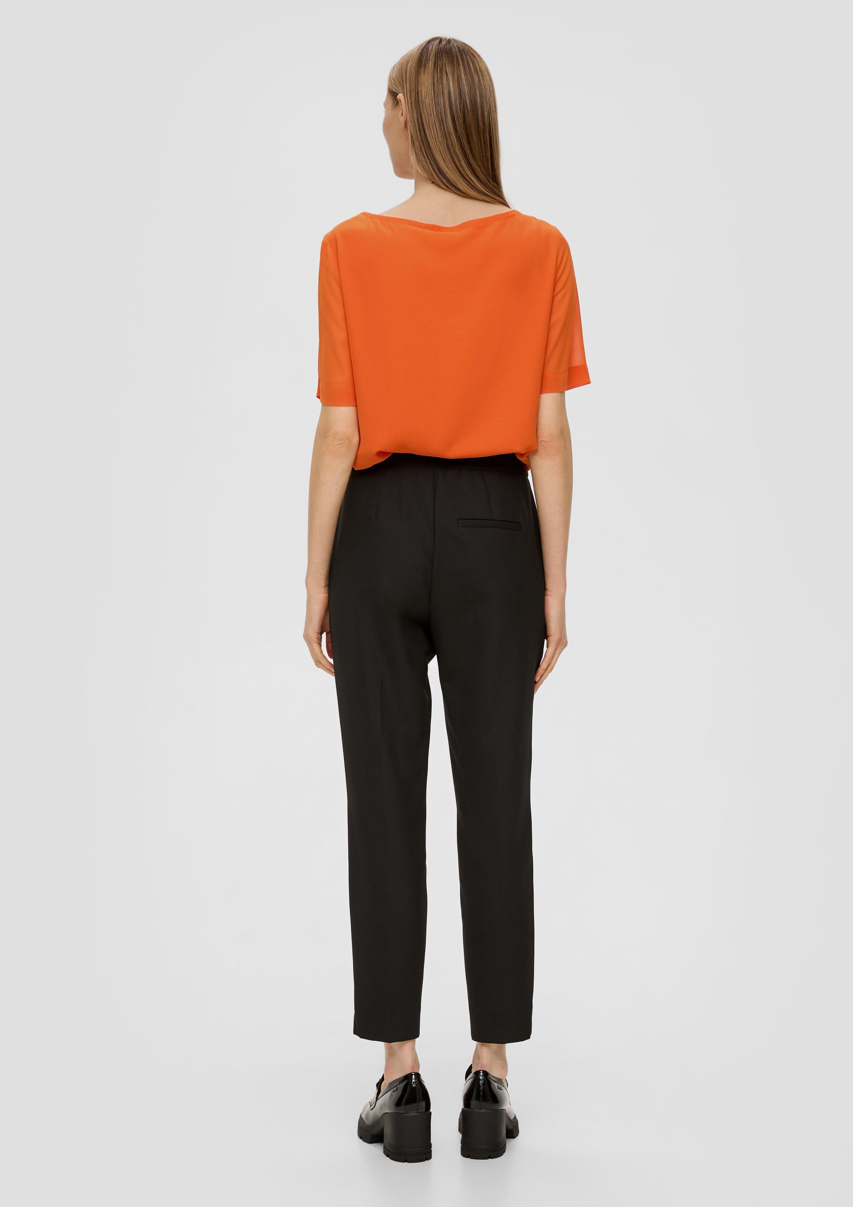 Chiffon-Bluse mit Drapierung  2142545-2393