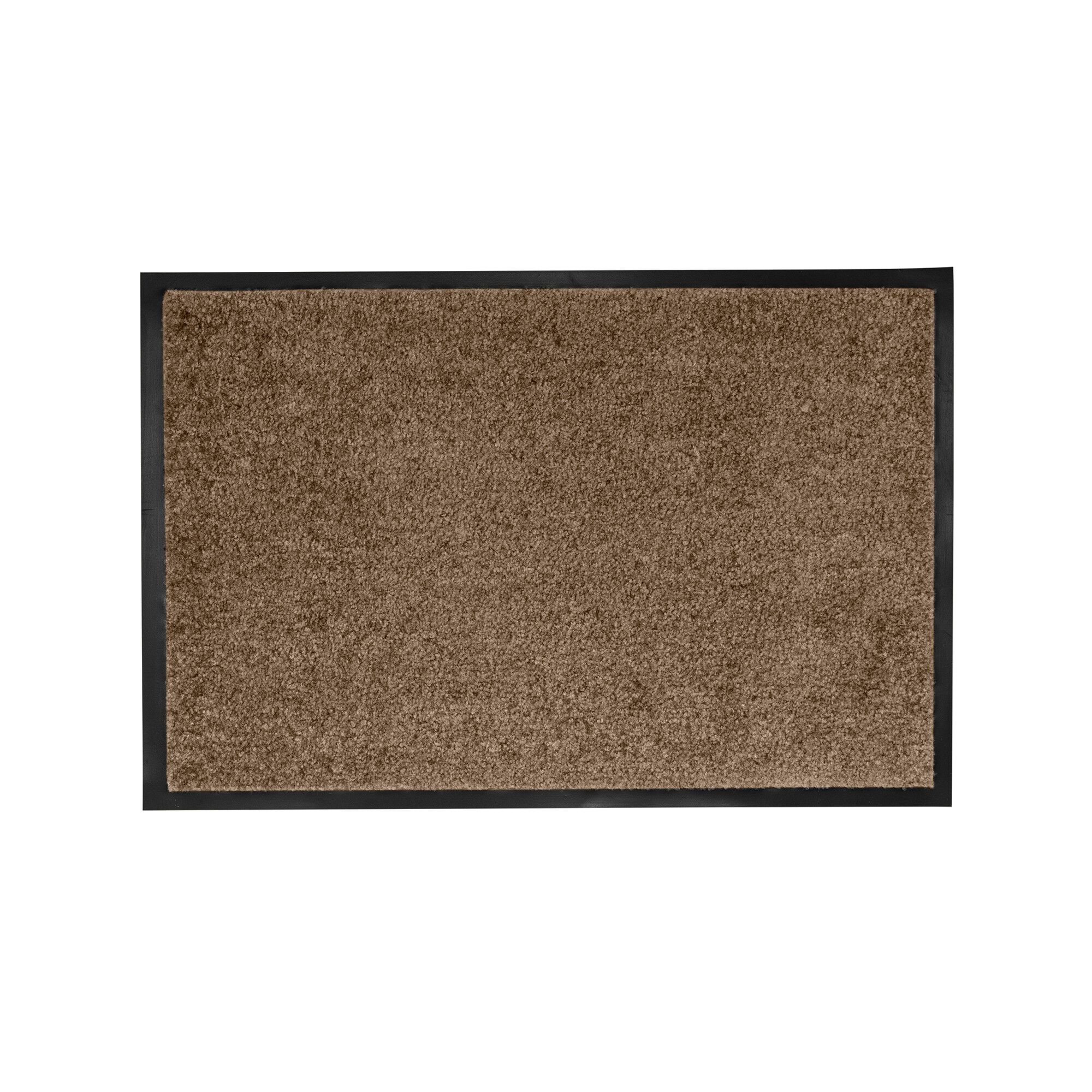 Tapis uni anti-poussière luxe