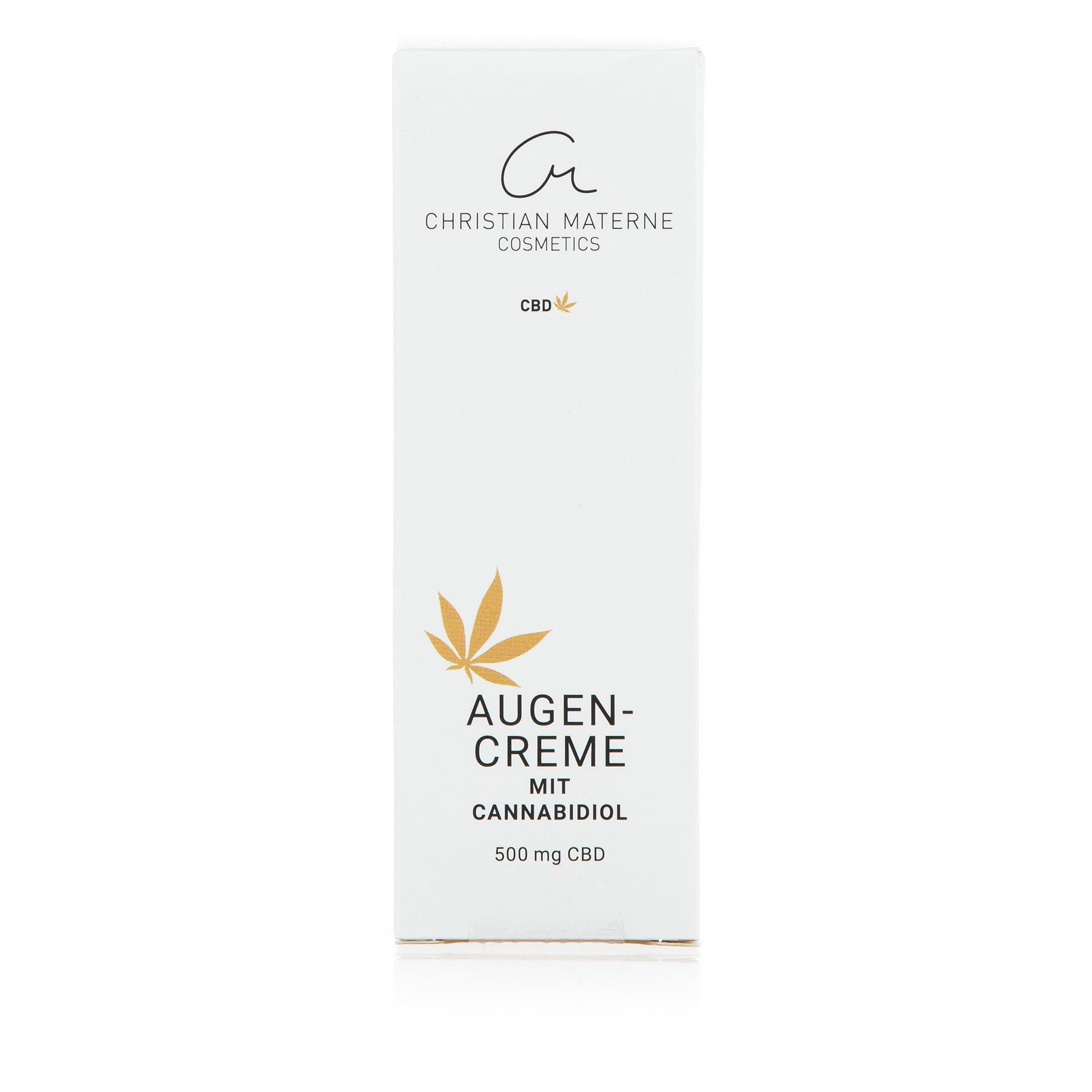 Christian Materne Augencreme mit CBD, für eine regenerierte Augenpartie und Feuchtigkeitszufuhr