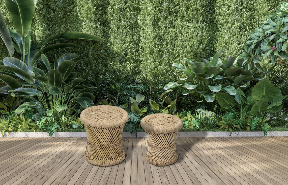 Marrakesch Orient & Mediterran Interior Sitzhocker Balkonhocker und Gartensessel, Hocker, Stuhl, Handarbeit