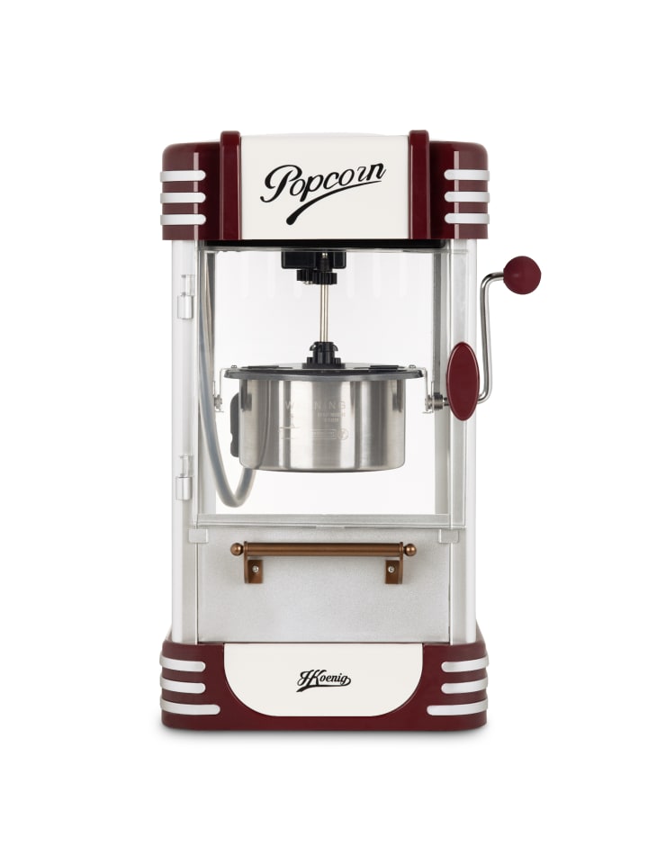 HKoenig Popcorn Machine POP330 Weiss und Rot günstig kaufen onesize