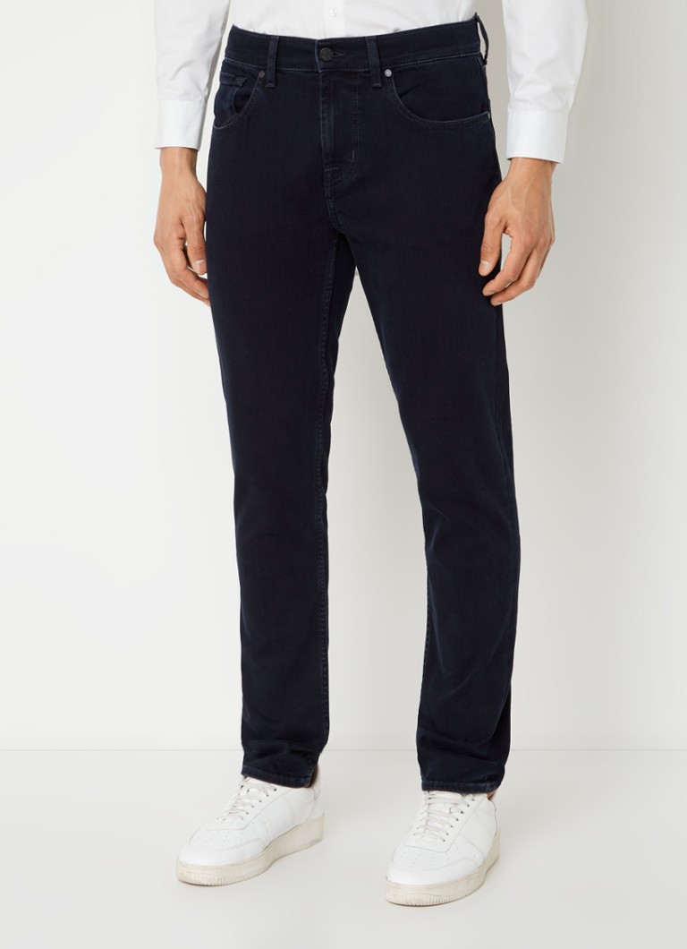 7 For All Mankind Uske traperice s tamnim pranjem