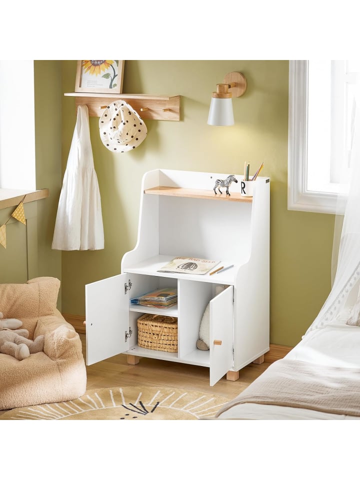 SoBuy Kinderregal in Weiß - (B)60 x (H)87 x (T)35cm günstig kaufen onesize