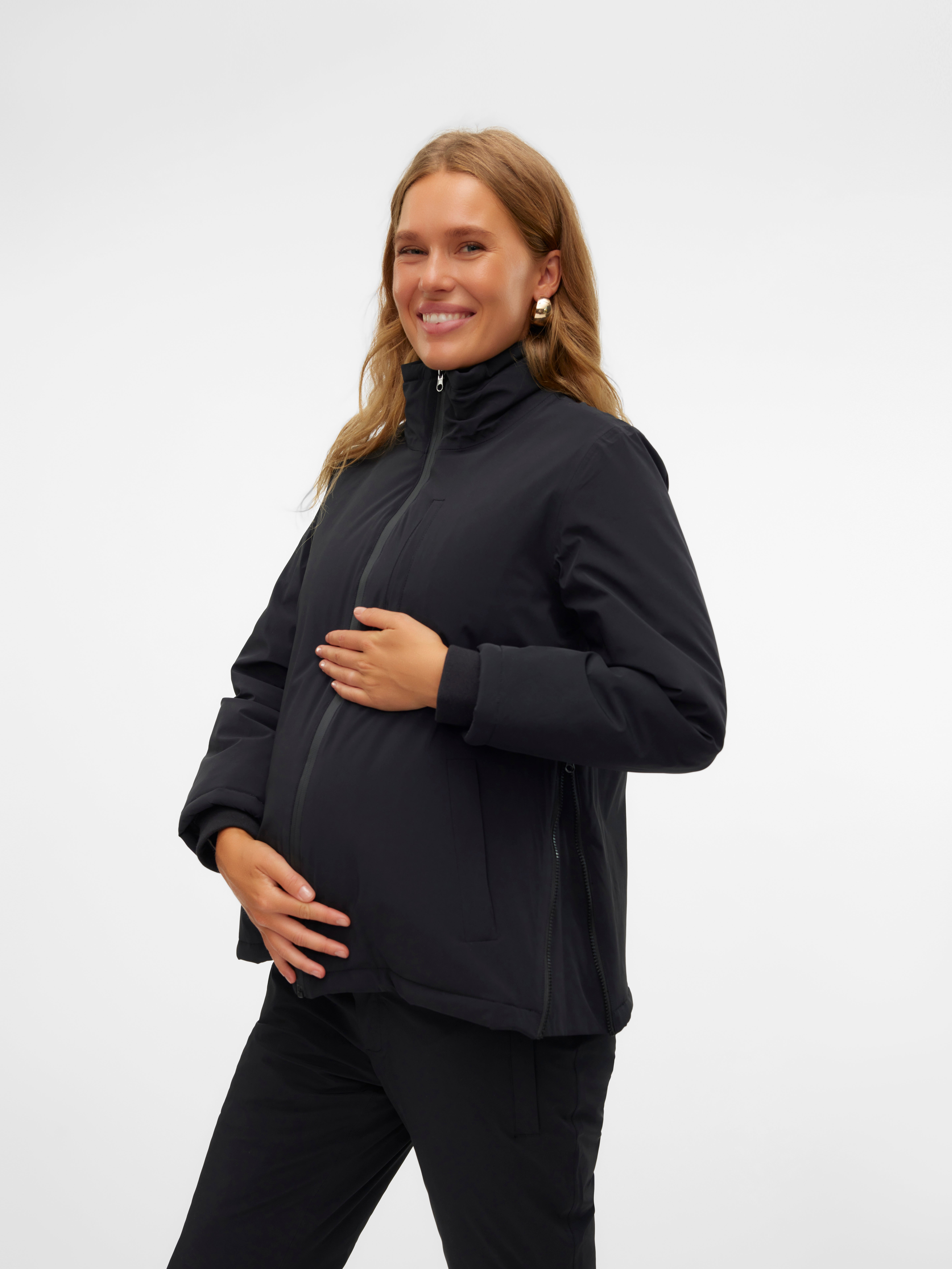 Hoch geschlossen Jacke